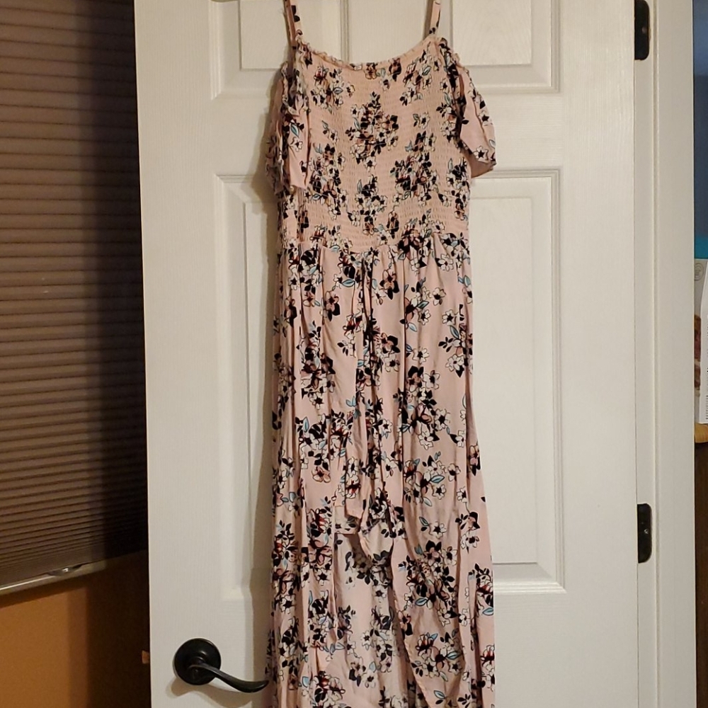 No Boundaries floral romper